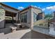 Granite outdoor kitchen and patio area at 9238 E Desert Park Dr, Scottsdale, AZ 85255