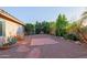 Landscaped backyard with gravel, tile patio, and plants at 3846 N Kings Peak --, Mesa, AZ 85215