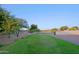 Scenic view of a lush green golf course with houses in the background at 3846 N Kings Peak --, Mesa, AZ 85215