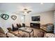Spacious living room with comfortable seating and a large TV at 8310 E Devonshire Ave, Scottsdale, AZ 85251