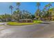 Landscaped roundabout entrance to a residential community with lush greenery at 3525 N Carlton St, Buckeye, AZ 85396