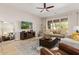 Spacious living room with ample natural light and comfortable seating at 3525 N Carlton St, Buckeye, AZ 85396
