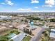 Aerial view showing the house, yard, and surrounding neighborhood at 394 E Redfield Rd, Chandler, AZ 85225