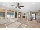 Open concept kitchen features stainless steel appliances and an island at 731 E Verde Blvd, Queen Creek, AZ 85140