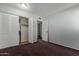 Bedroom with large closet and neutral colored walls at 8106 N 31St Dr, Phoenix, AZ 85051