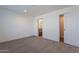 Spacious bedroom with access to bathroom and closet at 249 N 89Th St, Mesa, AZ 85207