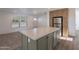 Modern kitchen with island and stainless steel appliances at 249 N 89Th St, Mesa, AZ 85207