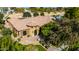 Impressive estate home with a circular driveway and manicured landscaping at 2912 E Vaughn Ave, Gilbert, AZ 85234