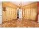 Bright bedroom featuring tile floors and access to an outdoor area at 2912 E Vaughn Ave, Gilbert, AZ 85234