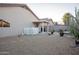 Landscaped backyard with gravel and desert plants at 664 W Jardin Dr, Casa Grande, AZ 85122
