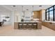 Gourmet kitchen with island, contemporary cabinetry, and ample counter space at 9940 E Aleka Way, Scottsdale, AZ 85262