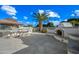 Extensive patio with a built in BBQ and fireplace at 2335 E Plum St, Gilbert, AZ 85298
