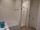 Bathroom with tub and separate shower stall at 25422 W Maldonado Ct, Buckeye, AZ 85326