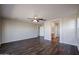Large main bedroom with access to bathroom and walk-in closet at 41208 W Bravo Dr, Maricopa, AZ 85138