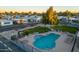 Inviting community pool with ample lounge space at 535 S Alma School Rd # 23, Mesa, AZ 85210