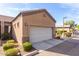 House exterior, showing garage and landscaping at 846 N Pueblo Dr # 113, Casa Grande, AZ 85122