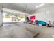 Garage with open door, showing backyard view at 846 N Pueblo Dr # 113, Casa Grande, AZ 85122