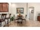 Bright kitchen features a breakfast bar and ample cabinetry at 846 N Pueblo Dr # 113, Casa Grande, AZ 85122