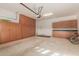Spacious garage with ample storage and workbench at 12832 W Pinnacle Vista Dr, Peoria, AZ 85383