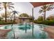 Community spray park with palm trees and shade structure at 12832 W Pinnacle Vista Dr, Peoria, AZ 85383