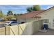 Two-car garage with attached carport and gated entry at 13108 N 76Th St, Scottsdale, AZ 85260