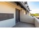 Spacious balcony with double doors and exterior access at 1449 E Highland Ave # 36, Phoenix, AZ 85014