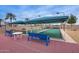 Community bocce ball court with covered seating at 20058 N 109Th Dr, Sun City, AZ 85373