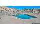 Inviting community pool with ample lounge chairs at 20058 N 109Th Dr, Sun City, AZ 85373
