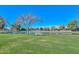 Peaceful lake view with lush green grass at 20058 N 109Th Dr, Sun City, AZ 85373
