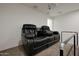 Home theater with comfortable seating and projector at 22446 E Russet Rd, Queen Creek, AZ 85142