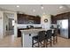 Modern kitchen with granite countertops and stainless steel appliances at 22446 E Russet Rd, Queen Creek, AZ 85142