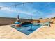 Refreshing backyard pool perfect for summer fun at 4102 S 186Th Ave, Goodyear, AZ 85338