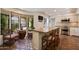 Kitchen with stainless steel appliances, an island, and a breakfast nook at 6701 N Scottsdale Rd # 20, Scottsdale, AZ 85250