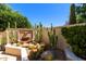Landscaped area with a fountain and various cacti at 6701 N Scottsdale Rd # 20, Scottsdale, AZ 85250