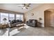 Living Room features two sofas and a coffee table at 15547 W Magnolia St, Goodyear, AZ 85338