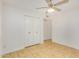 Bedroom with double door closet and tile flooring at 2325 E Hermosa Dr, Tempe, AZ 85282