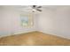 Spacious bedroom with tile flooring and ceiling fan at 2325 E Hermosa Dr, Tempe, AZ 85282