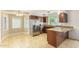 Kitchen with stainless steel appliances and granite countertops at 2325 E Hermosa Dr, Tempe, AZ 85282