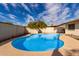 Inviting kidney-shaped pool, perfect for relaxation at 2325 E Hermosa Dr, Tempe, AZ 85282
