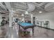 Community game room with billiard table at 114 W Adams St # 506, Phoenix, AZ 85003