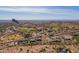 Aerial view of luxury homes and a golf course at 3877 S Veronica Ln, Gold Canyon, AZ 85118