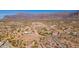 Aerial view of a desert community near mountains at 3877 S Veronica Ln, Gold Canyon, AZ 85118