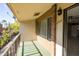Private balcony with exterior door access at 4701 N 68Th St # 248, Scottsdale, AZ 85251