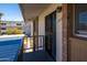 Exterior view of condo building, showcasing a private balcony and mountain views at 4701 N 68Th St # 248, Scottsdale, AZ 85251