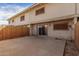 Back patio with sliding glass door access at 8027 N 32Nd Ave, Phoenix, AZ 85051