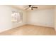 Bright bedroom with tile floors and ceiling fan at 8027 N 32Nd Ave, Phoenix, AZ 85051