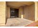Private patio with access to storage units at 8201 N 21St Dr # C107, Phoenix, AZ 85021