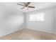 Bedroom featuring tile flooring and a ceiling fan at 8428 N 33Rd Dr, Phoenix, AZ 85051