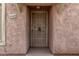 Condo entry with a security door and address number 8428 at 8428 N 33Rd Dr, Phoenix, AZ 85051