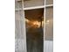 Covered patio with concrete flooring and screen enclosure at 9427 E University Dr # 46, Mesa, AZ 85207